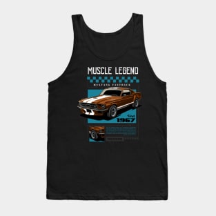 1967 Mustang Muscle Legend Tank Top